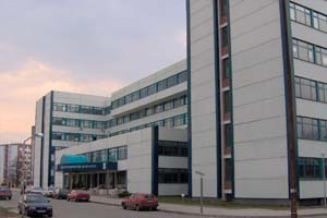 Outside view of the 12 building